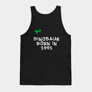 Little Dinosaur Tees & born in 1991 shirt for Man trex big boy Tank Top